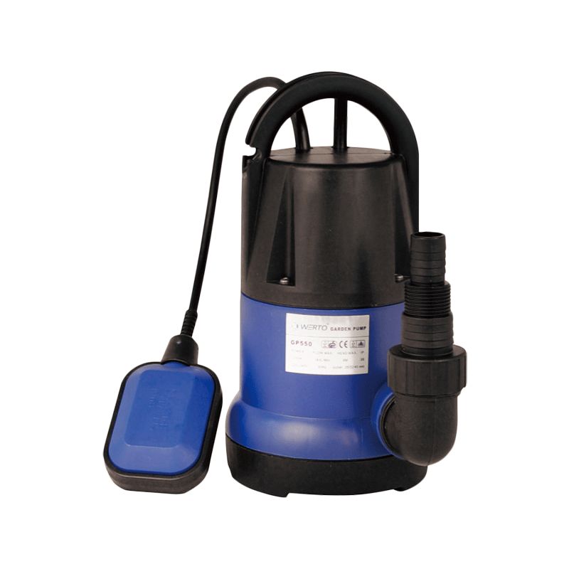 Bomba de riego GP500 con interruptor de flotador Bomba de agua sumergible